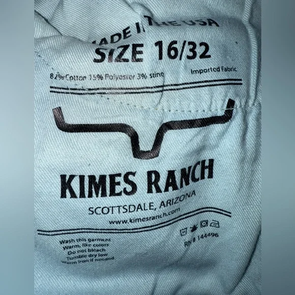 Kimes Ranch Sarah jeans women’s sz 16 x 32 dark wash high waisted slim bootcut - Picture 9 of 12
